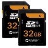 Synergy Digital 32GB Secure Digital SDHC UHS-I Memory Cards, Compatible