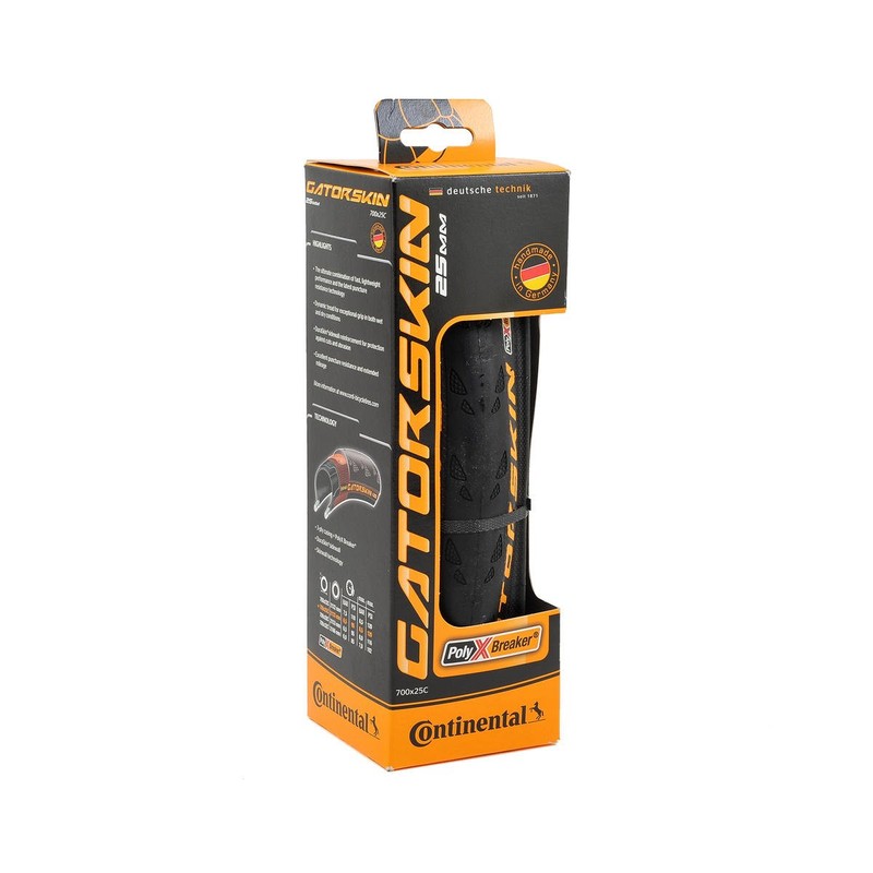 Continental Gatorskin Rigid Bicycle Tire, 700 x 23 C, 23-622,