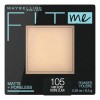 Polvo Facial Maybelline New York Fit Me Matte + Poreless