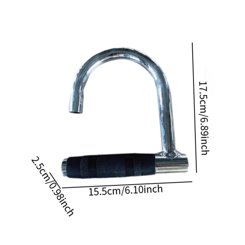 Hellery Resistance Band Handle for Exercise And Weightlifting with, Rubber