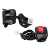 Motorcycle Handlebar Switch 7/8in Turn Signal Horn High Low Beam