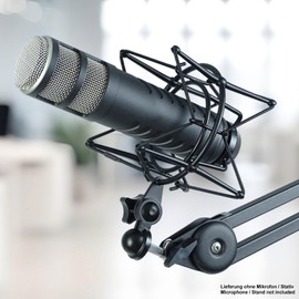 keepdrum MS090B Multi Microphone Spider for Various Microphones Black