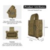 Handcuff Holster, Handcuff Case, Open Top Cuff Pouch for Duty