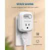 DEWENWILS Indoor Countdown Timer Outlet, Timers for Electrical Outlets,1/3 HP