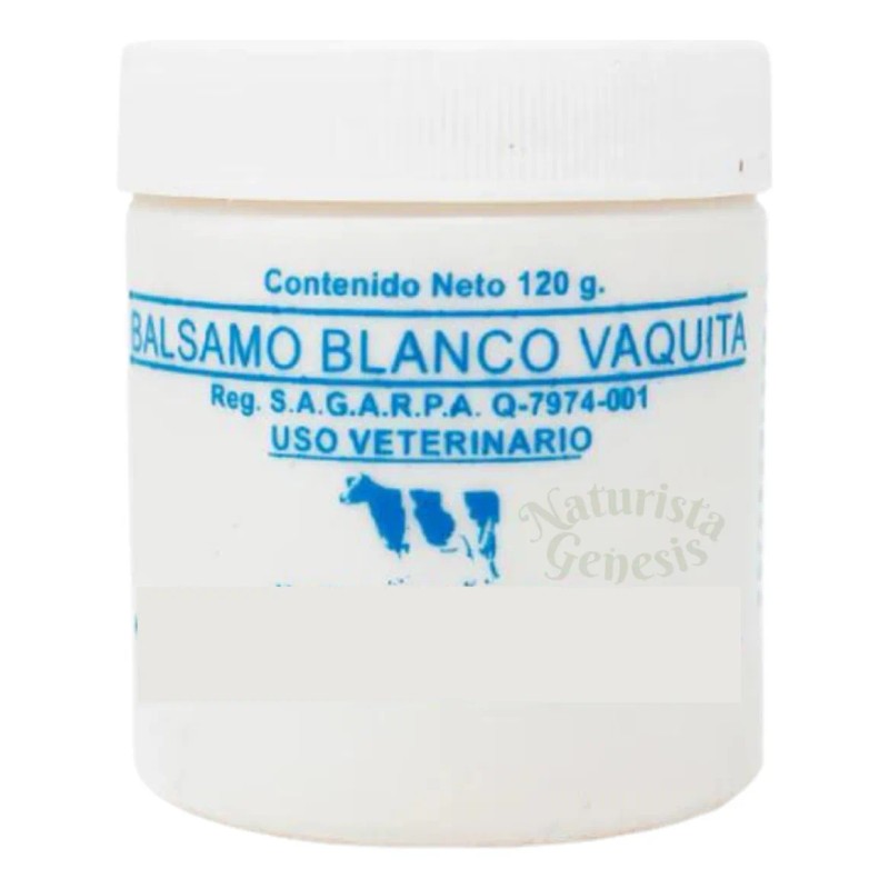 Balsamo Blanco Vaquita 120g Original Para Dolor 2 Pzs