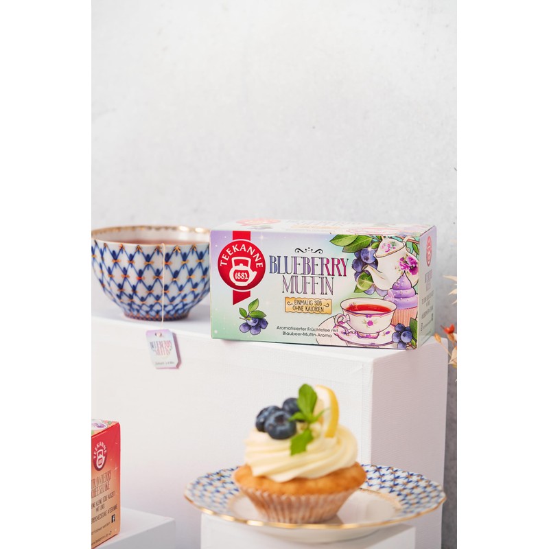 Teekanne Blueberry Muffin Fruit tea with blueberry muffin flavor (2