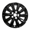 Coast To Coast International Gloss Black Impostor Wheel Skins, Set