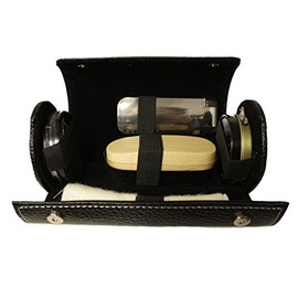 Shoe Cleaning Kit in Luxury Cylindrical Case - Engraved Free