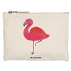 Mr. & Mrs. Panda M Flamingo Classic Make-Up Bag, White,