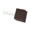Moleskine CH022P2 X-Large Squared Cahier Journal - Coffee Brown (Pack