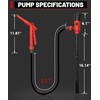 FUELIO 2025 UPGRADED Fuel Transfer Pump - Leak-Proof USB Charging