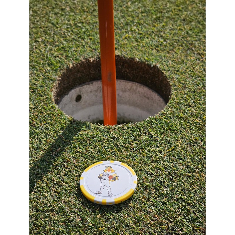 LEZAX SBAC-5726 Fukuoka SoftBank Hawks Golf Casino Marker White