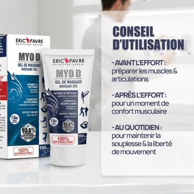 Muscle Tension Gel Myo D - Arnica, Essential Oils -