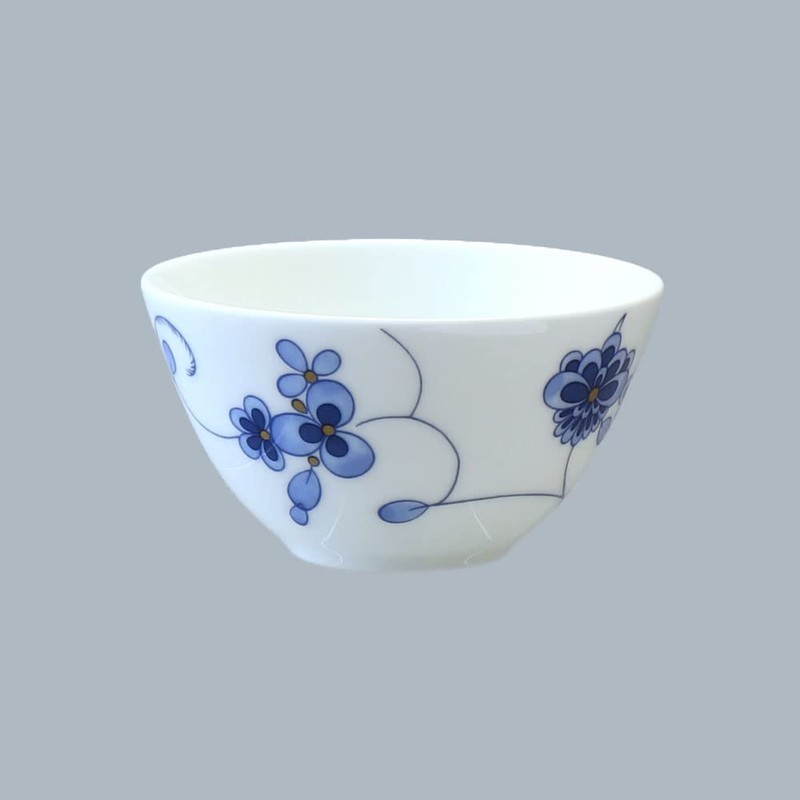 NARUMI 97154-23355 Milano Blue Plum Blossom Chintz Pattern Dinnerware Set,