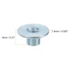 sourcing map M6 T-Nuts, 24pcs Carbon Steel Tee Nut Round