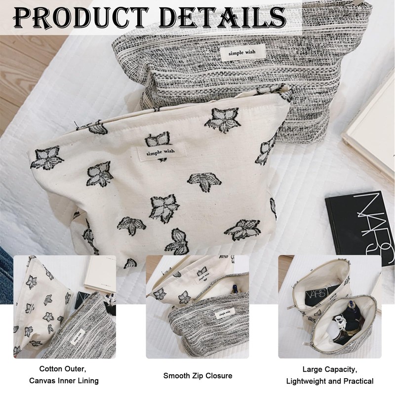 Torytoe Cosmetic Bag, T