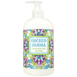 Greenwich Bay Orchid Jojoba Scented Lotion with Shea Butter - Luxury Spa Botanical Collection - Beautiful Packaging - 16 Ounce Each Bottle