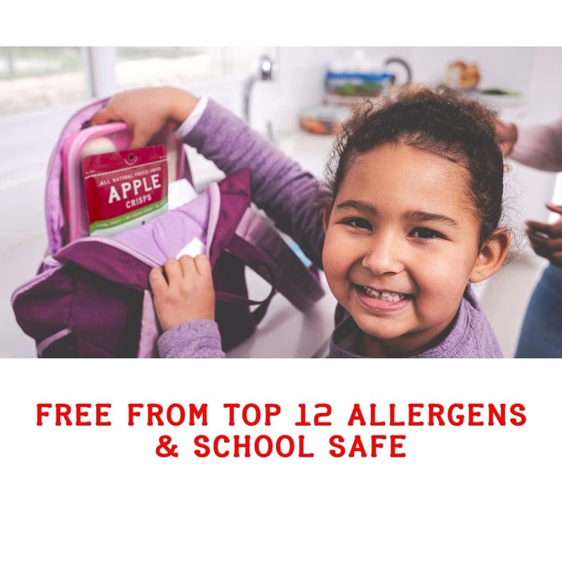 Delicious Anytime Freeze-Dried Banana Crisps - 6 Pack for Guilt-Free