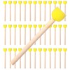 40 PCS Sponge Paint Brushes, Round Foam Art Sponges Brush