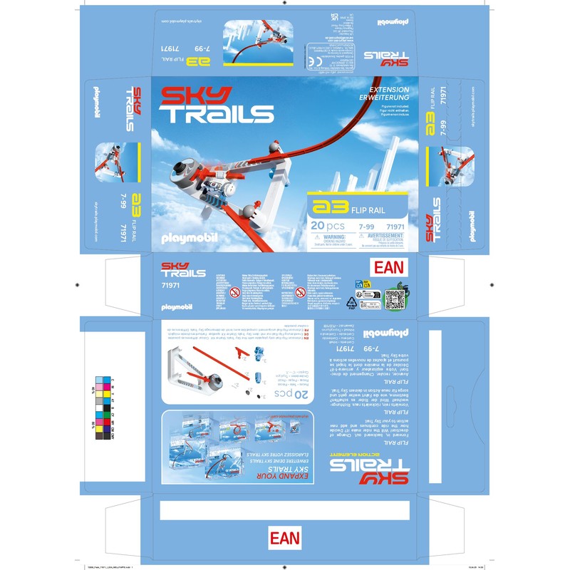 Sky Trails | Flip Rail | Construction toy for dynamic