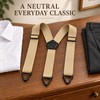 Men’s Work Suspenders for Trousers – 1.5-Inch Wide Adjustable Elastic