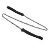 Camping Chainsaw 36in Black Manganese Steel 49 Knots Folding Chain