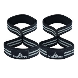 Figure 8 Lifting Straps Padded Wrist Support for Deadlifts weight training