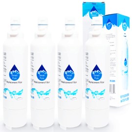 4-Pack Replacement for LG LSXS22423S Refrigerator Water Filter - Compatible with LG LT800P, ADQ73613401 Fridge Water Filter Cartridge