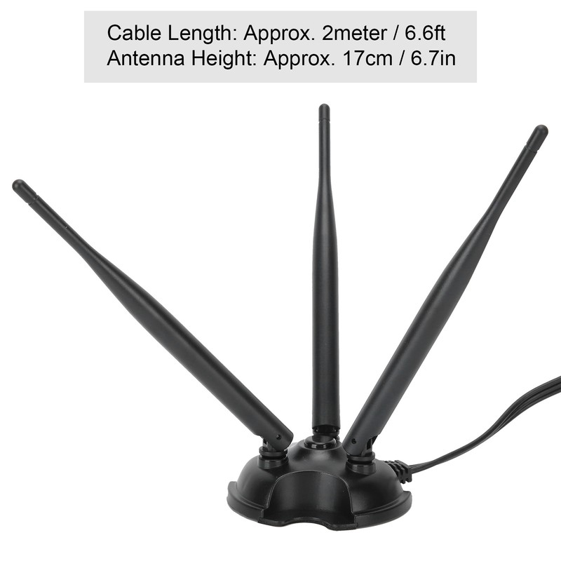 RP‑SMA Antenna Dual Band Wifi Wireless Router Network Extension Wire