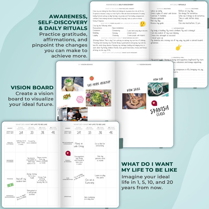 Clever Fox Planner Schedule – Undated Weekly & Monthly Life