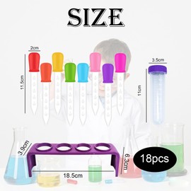 18 Pcs Set Potion Making Kit Children For Children, For Creative Science Experiments Kids Water Play Educational