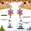 FLSEPAMB Christmas Stocking Holders for Mantle, 4 Pack Sturdy Stocking