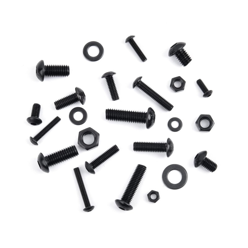 VIGRUE 600 Piece Carbon Steel Screws Set M3 M4 M5