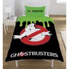 Ghostbusters Classic (Glow n The Dark) Single Duvet Set, Polyester-Cotton,