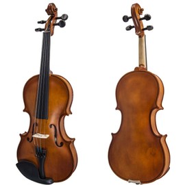 SKY(Paititi) 4/4 Size SKYVN101 Student Violin with Lightweight Case, Brazilwood Bow, Shoulder Rest, String, Rosin and Mute