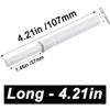 4.21" Push to Open Cabinet Hardware CBRIVE 10 Pack Push