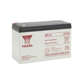 Yuasa - NP7-12 AGM S65-12V 7.0Ah - Sealed Lead Acid Rechargeable Battery