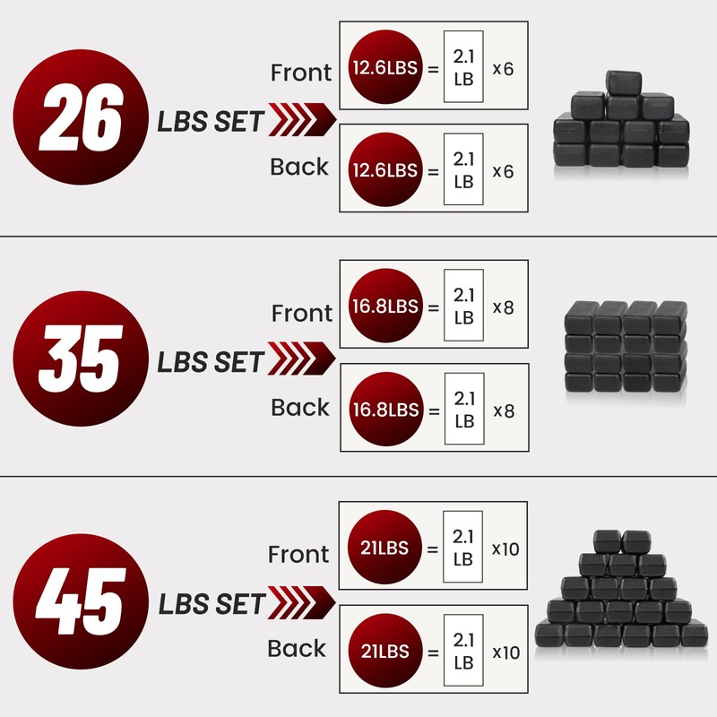 Weighted Vest Men 26lbs | 35lbs | 45lbs, Weighted Workout