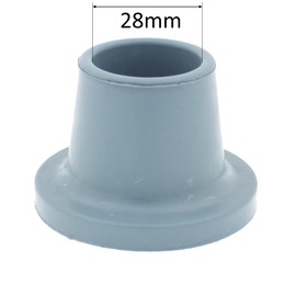 Replacement 28 mm Rubber Feet with Large Base for Bath and Shower Stool - Pack of 4 Lifeswonderful