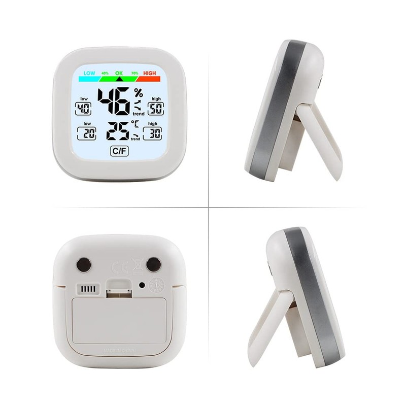 Geevorks Indoor Electronic Hygrometer & Thermometer Digital Temperature Humidity Meter