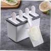 MAGICLULU 4 Popsicle Mold Ice Molds Reusable Ice Cream Molds