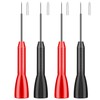 4 Pack 2mm Extended Needle Test Probes, 600V/10A Non-Destructive Multimeter