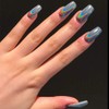 1 Box Solid Chameleon Shining Laser Neon Powder Nail Parts