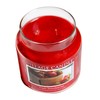 Village Candle Fresh Strawberries Large Glass Apothecary Jar Scented Candle,