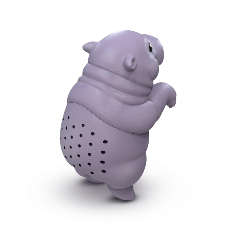 Genuine Fred SIP'OPOTAMUS Baby Hippo Tea Infuser – Moo Deng