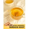 TeeLux Burdock Root Tea Bags, Pure Natural Burdock Root, Caffeine