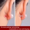 Clear Silicone Earring Backs, 50 Pack Hypoallergenic Replacement Stoppers for