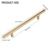 Stormshopping 12PACK Kitchen Door Handles 160mm Gold Kitchen Cupboard Handles