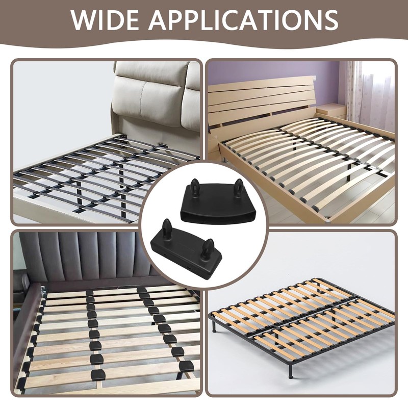 WYTNB 24 End Bed Slat Holders, 12 Centre Bed Slat