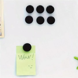 Fridge Magnets 20 Pcs Strong Round Fridge Magnets – Heavy Duty Mini Magnets for Whiteboard, Locker, Crafts & Refrigerator (20 Pcs Blue+Red)